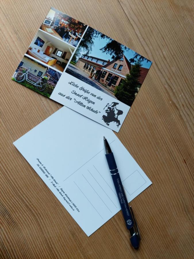 Pension & Restaurant "Alte Schule" Kluis Dış mekan fotoğraf